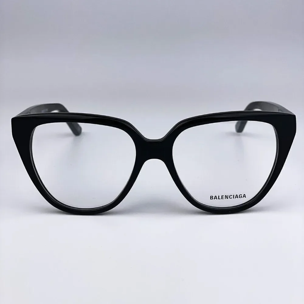 SALE! NEW Balenciaga Everyday BB0129O 001  Black Butterfly Women Eyeglasses